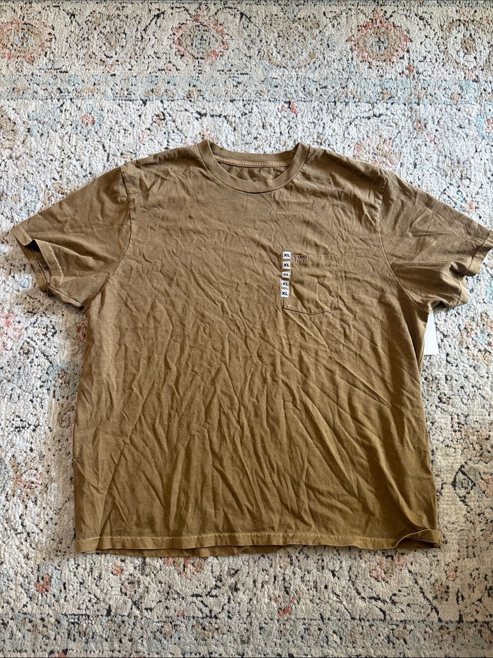 O'Neill Men's Crew Tee in Brown